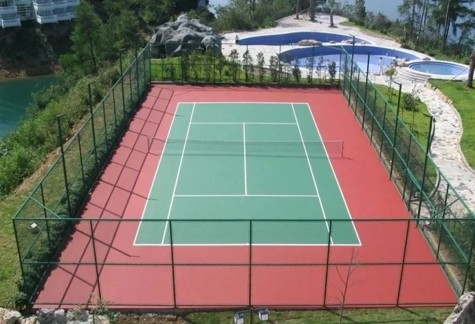 basketball court fence